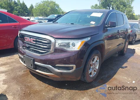 2018 GMC Acadia Sle-1 из США, поврежденный, VIN 1GKKNKLA4JZ142721